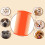 Plastic Pet Double Tooth and Flea Comb for Cats and Dogs 4