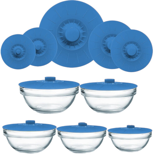 Κάλυμμα δοχείου πυριτικής πηκτής για ψυγείο μικροκυμάτων 5 τεμάχια