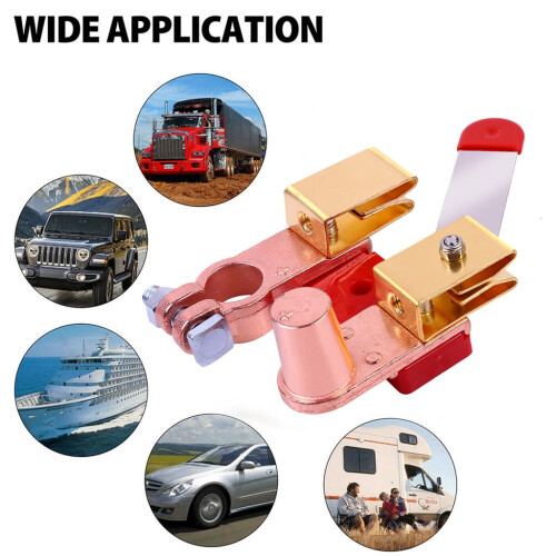 Battery Disconnect Switch 12V/24V for Marine RV ATV 2