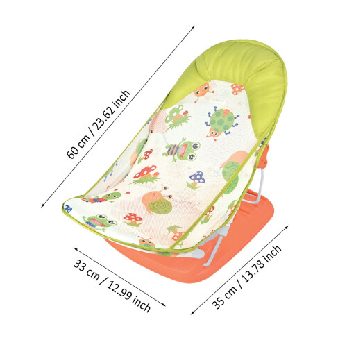 ZENMELE foldable baby bather with 2 reclining positions 1