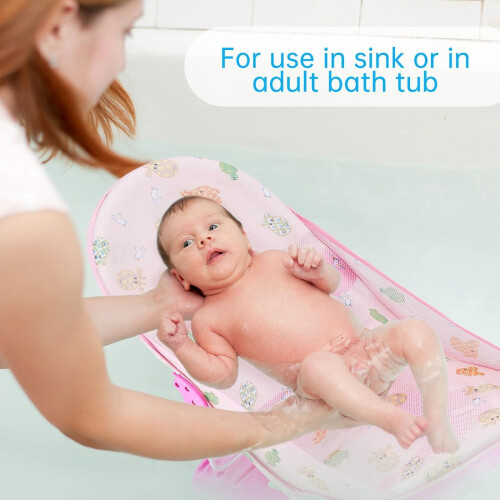 ZENMELE foldable baby bather with 2 reclining positions 2