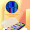 YZhouD face paint kit water-based split cake palette 12 4