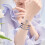 Strass-Armbänder mit bösem Blick, 5-teilig 6