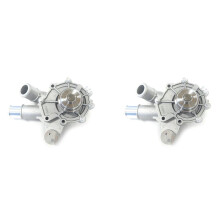 2X Car 5L8Z 8501 AB Cooling System Long Neck Type Water Pump for Tribute Escape V6 Mendeo 2.5 2000-2007