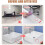 YZhouD waterproof bath sealant strips white 10.5 ft 5