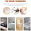 YZhouD waterproof bath sealant strips white 10.5 ft 8