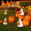 Spookhond snoepkomhouder van hars, Halloween decoratie 7