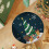 Christmas area rug round soft white 23 inch 4