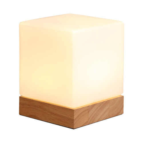 Lampe de chevet moderne en bois Capino (1 pièce) 1