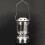 Lanterna portátil de alumínio para velas (1 unidade) 8