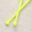 Yellow rhythmic gymnastics dance rods 2 pcs 3