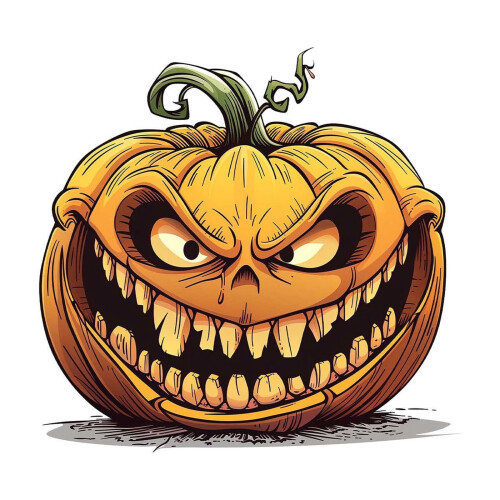 Αυτοκόλλητο καπακιού τουαλέτας για το Halloween με σχέδιο κολοκύθας 11,81x11,41 ίντσες 1