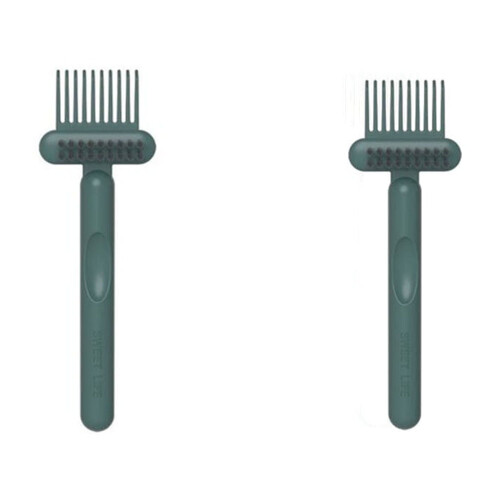 Kamreinigingsborstel en hark (2-pack) 1