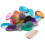 Agate Sheet Pendants Natural DIY Necklace 20pcs 6