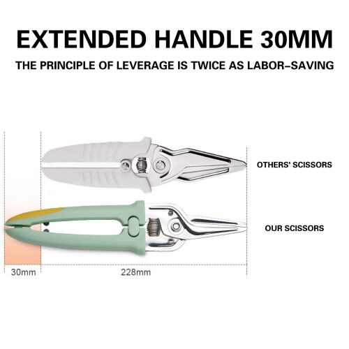 Multi-functional kitchen scissors for home use, 1 piece 2