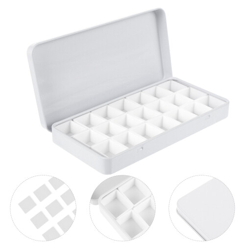 Coffret de rangement en fer pour aquarelle (1 ensemble) 1