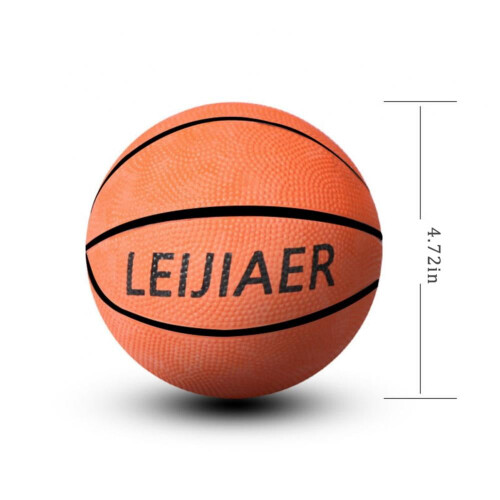 Bolas de basquete de espuma laranja para jogo de cesta de trampolim de 5 polegadas 1