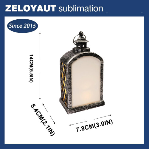 Φανάρι LED εξάχνωσης YZhouD για Χριστουγεννιάτικη διακόσμηση DIY με υλικό PET - Κενά 2