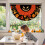 Vifteformet juleflag 45x90 cm 5