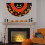 Vifteformet juleflag 45x90 cm 6