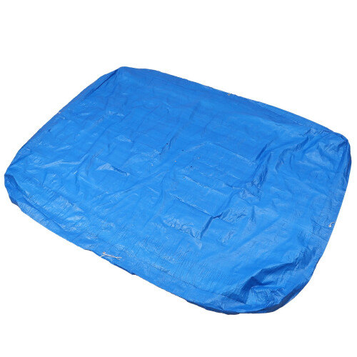 Cubierta rectangular plegable para piscinas hinchables 1