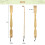 Coçador de costas de bambu natural, 43 cm (17 polegadas) 2