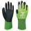 Gardening Work Gloves Nylon Spandex Fluorescent Green 6