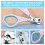 Coupe-ongles pour hamsters et chiots, ciseaux de toilettage 2