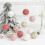 Christmas Ball Ornament White Foam 8cm Shatterproof 4