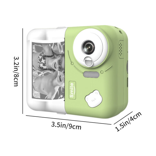 Kids Instant Print Camera with Video Recording and 5 2