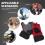 Half Finger Gloves Neoprene Winter Riding Work 2 Pcs 6