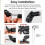 Cycling Bike Oval Rear View Mirror 1pc 2