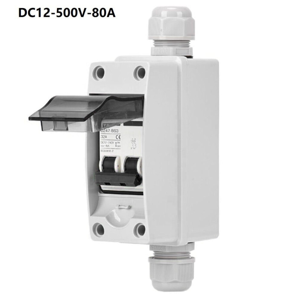 Solar Pv Combiner Box With Dc Circuit Breaker And Junction 9314556016363