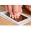 Kit para impressão de mãos e pés de bebê, sem tinta, marrom, conjunto de 4 2
