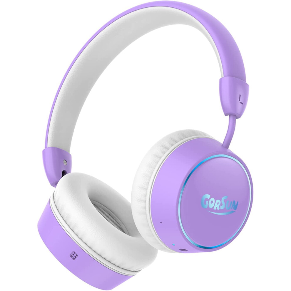 Gorsun E95a Kids Wireless Headphones With Mic, 85Db Limit, 9314556016301