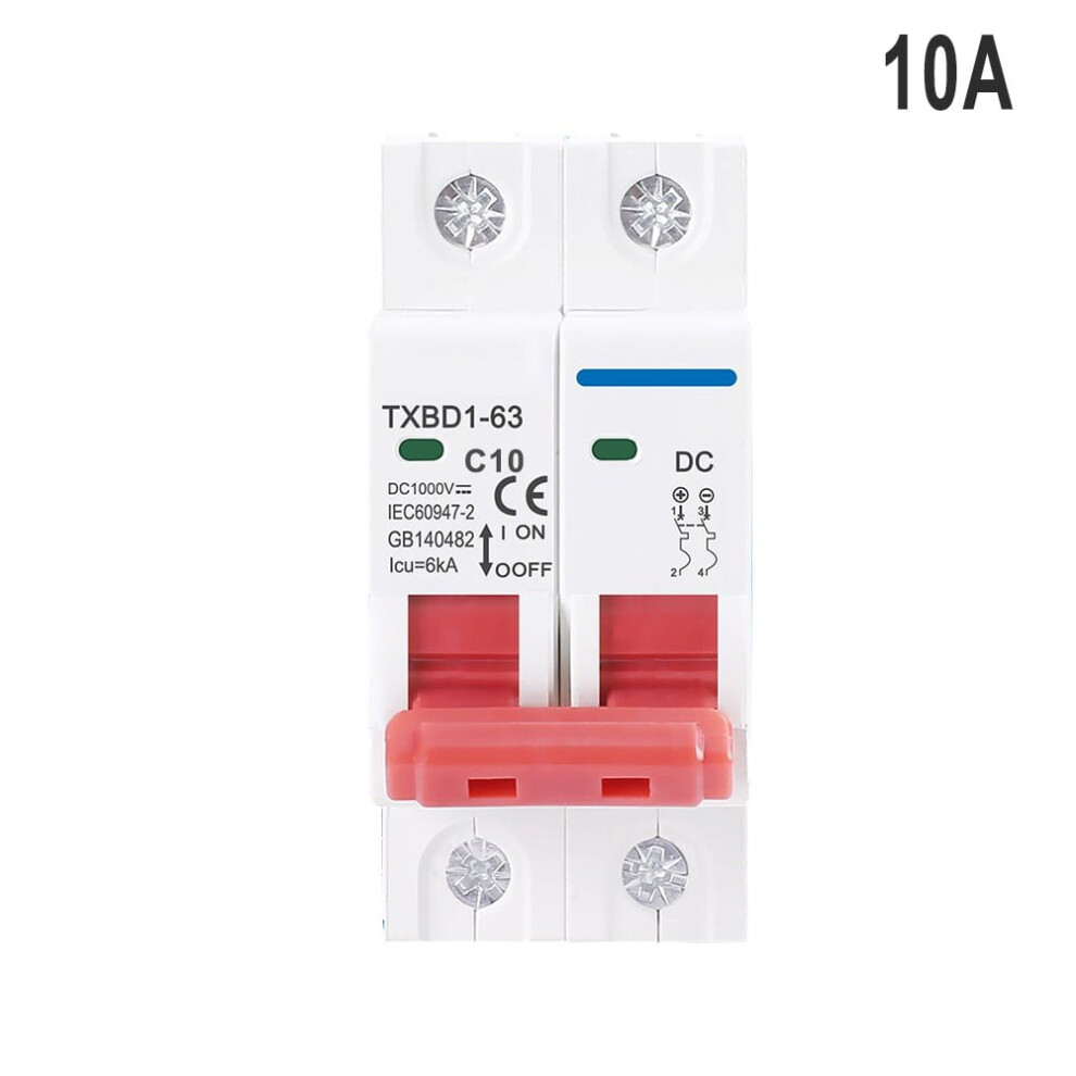 Dc1000v Solar Mini Circuit Breaker 2P 6-63A 9314556017780