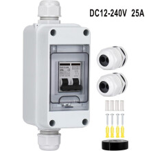 Φωτοβολταϊκός αποζεύκτης DC12-240V ηλιακής ενέργειας, νέο αδιάβροχο κουτί