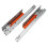 Undermonterte skuffeskinner halv retur 2-fold 3
