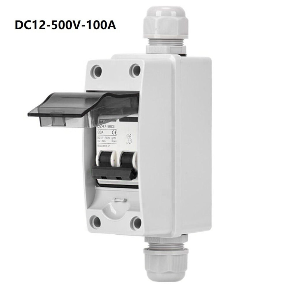 Solar Pv Combiner Box With Dc Circuit Breaker 9314556016370