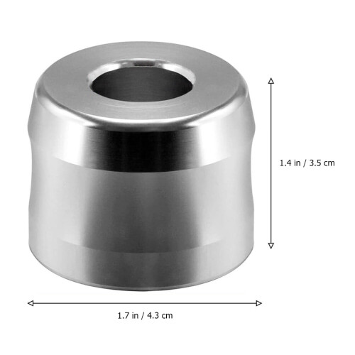 Rakställ i aluminium för män, silverfärgat, 1 st. 2