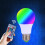 Λάμπα LED E27RGB με δυνατότητα αλλαγής χρώματος 3W5W με τηλεχειριστήριο υπερύθρων 2