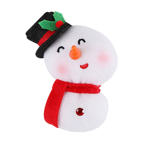 Weihnachts-Schneemann-Kühlschrankmagnete, 6 Stück 1