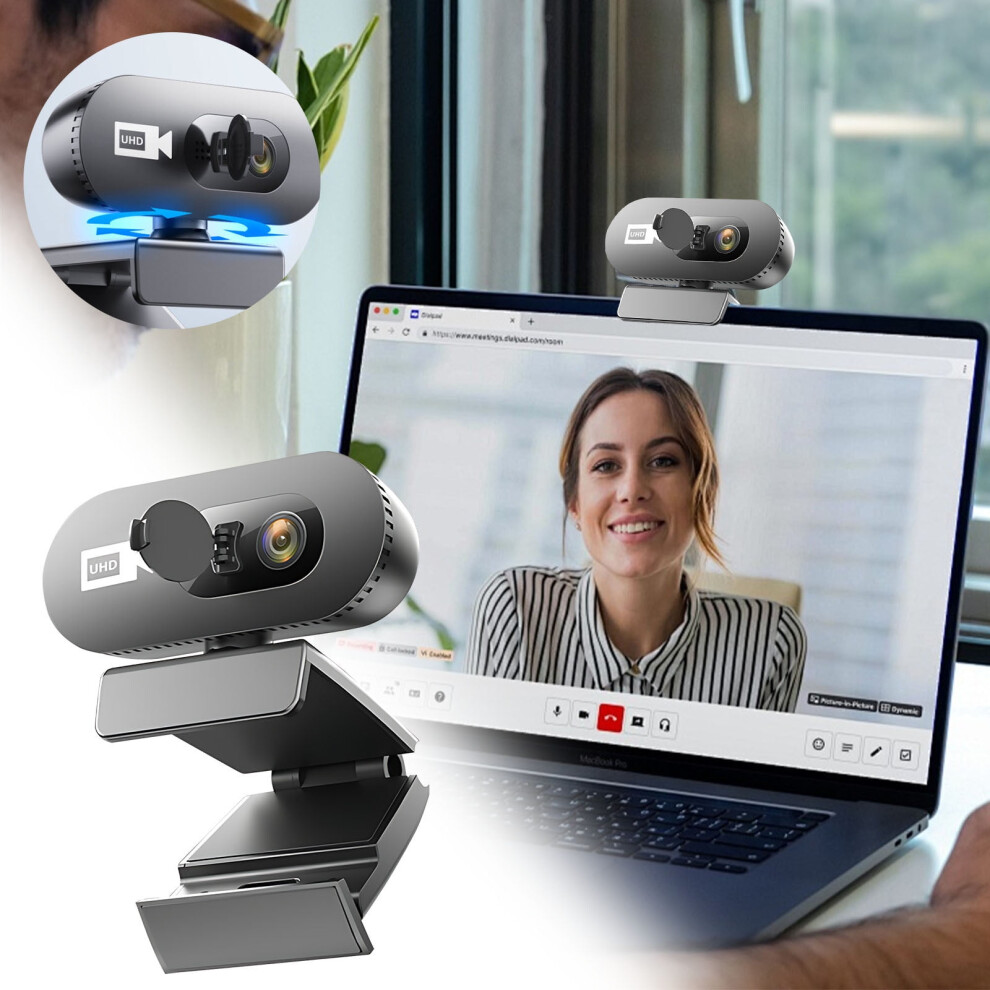 Computer Webcam 1080P Hd With Built-In Microphone 9314556030581