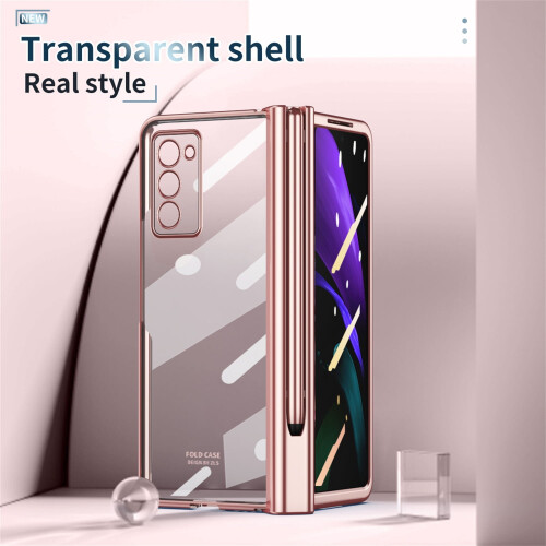 Θήκη Samsung Z Fold2 με υποδοχή S Pen και προστατευτικό οθόνης, 1