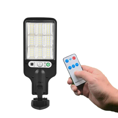 Solcellsdriven LED-gatubelysning IP65 Rörelsesensor för utomhusbruk 1