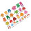 Clothing Dresser Decals Removable Drawer Labels 6 Pack 1