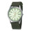 Kayannuo herre quartz armbåndsur med lærredsrem i rustfrit stål 8