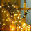 Luci a stringa a forma di stella, luce bianca calda, 20 LED, 3 metri, a batteria 3