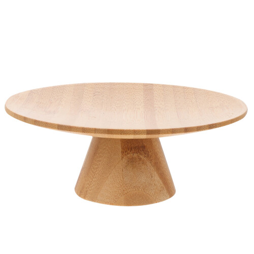 Decoratieve taartstandaard van bamboe 1