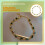Beaded charm bracelet layered alloy 2